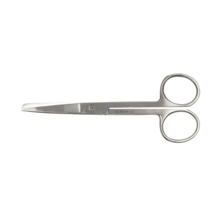 Saks rett med butt blad 13 cm 1 stk