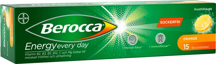 Berocca Energy Orange 15 stk