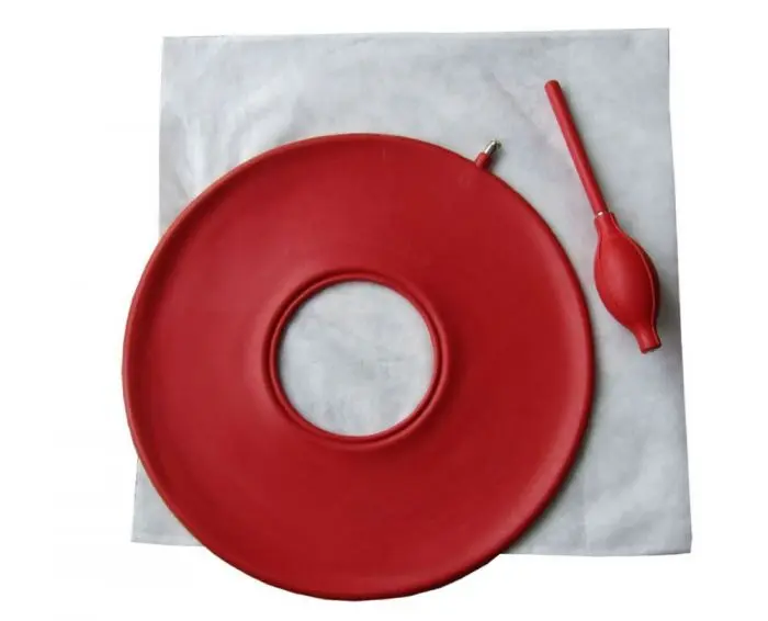Luftpute med pumpe gummi 1 stk