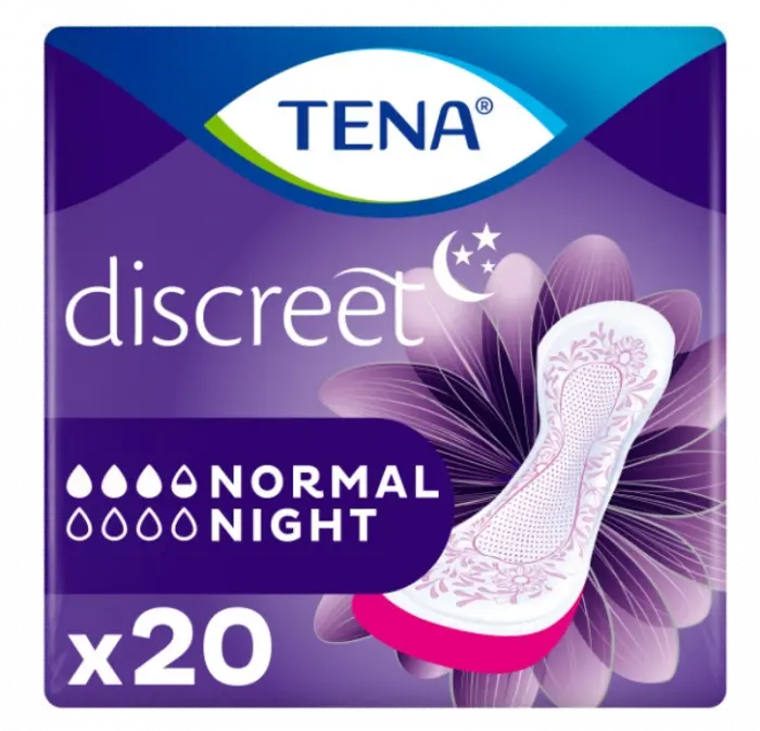 Tena Discreet Normal night 20 stk
