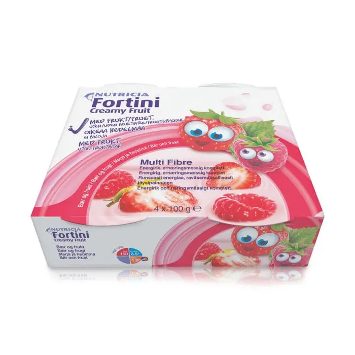 Fortini Creamy Fruit Bær & Frukt 4x100g
