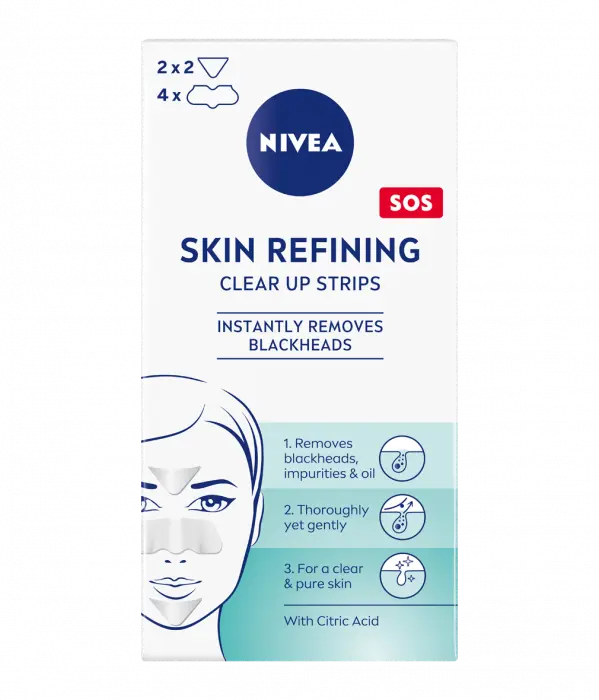 NIVEA Skin Refining Clear Up Strips 6 stk