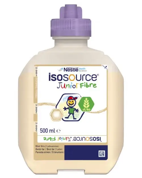 Isosource Junior Fibre 1,0 12x500 ml