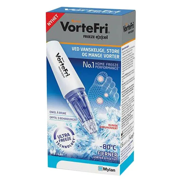 Vortefri Freeze Excel vortefjerner 14,3 g