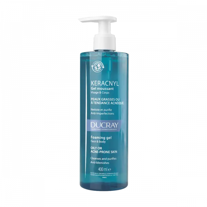 Ducray Keracnyl Foaming Gel 400 ml