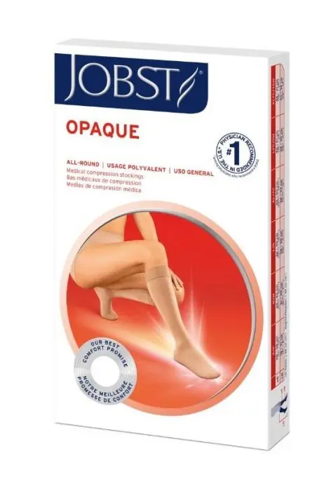 JOBST Opaque kompresjonsstrømpe K1 soft natur S 1 par