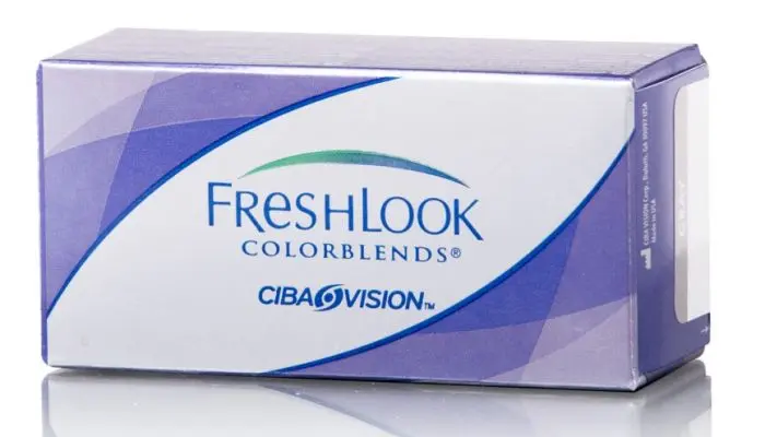 Freshlook Fargelinser Blå 2 stk