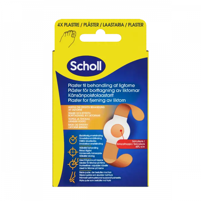 Scholl Liktornplaster 4 stk