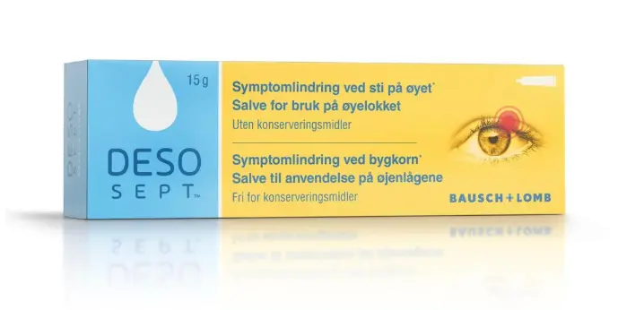 Desosept salve øyelokk 15g