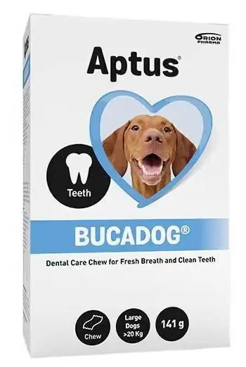 Aptus Bucadog tyggelapper til stor hund str L 141 g