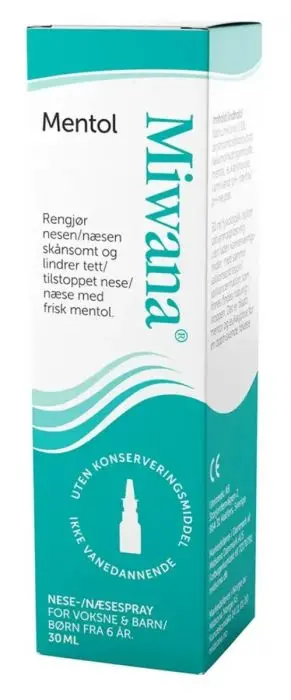 Mentol Saltvannsspray 30ml