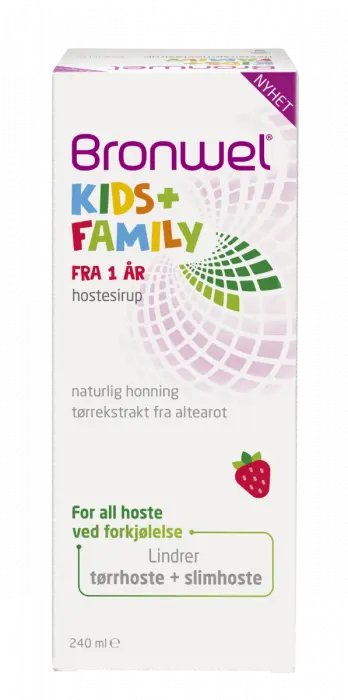 Bronwel Kids+Family hostesirup 240 ml