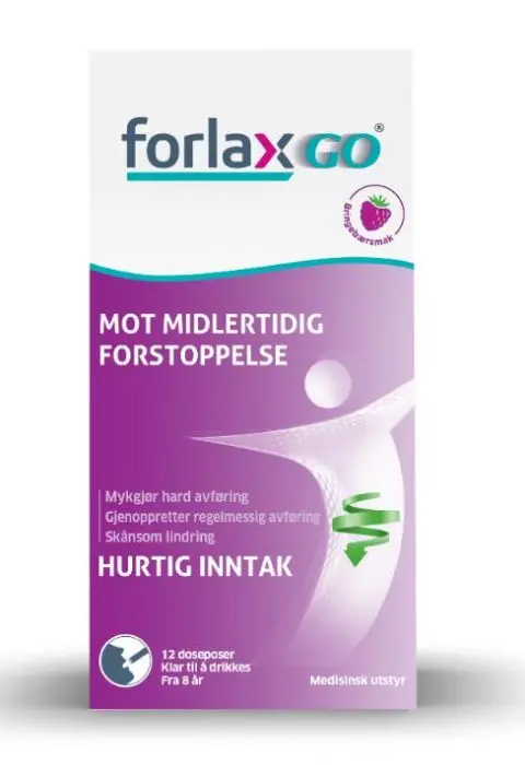 ForlaxGo midlertidig forstoppelse 12 doseposer
