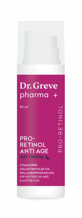 Dr. Greve Pharma+ Pro-Retinol Anti Age Nattkrem 50 ml