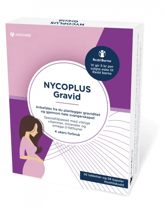 Nycoplus Gravid kapsler og tabletter 56+56 stk