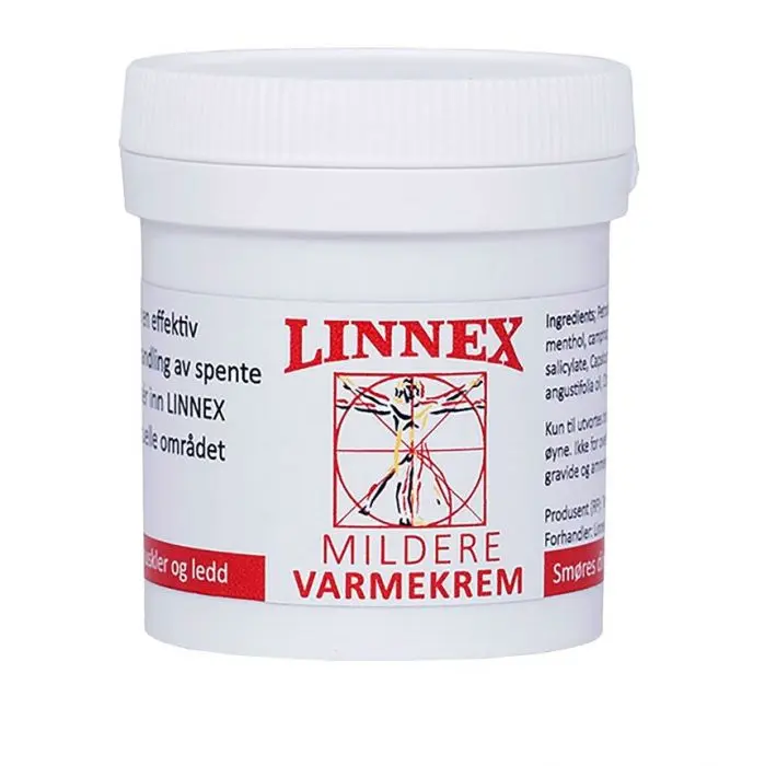 Linnex mildere varmekrem 100 ml