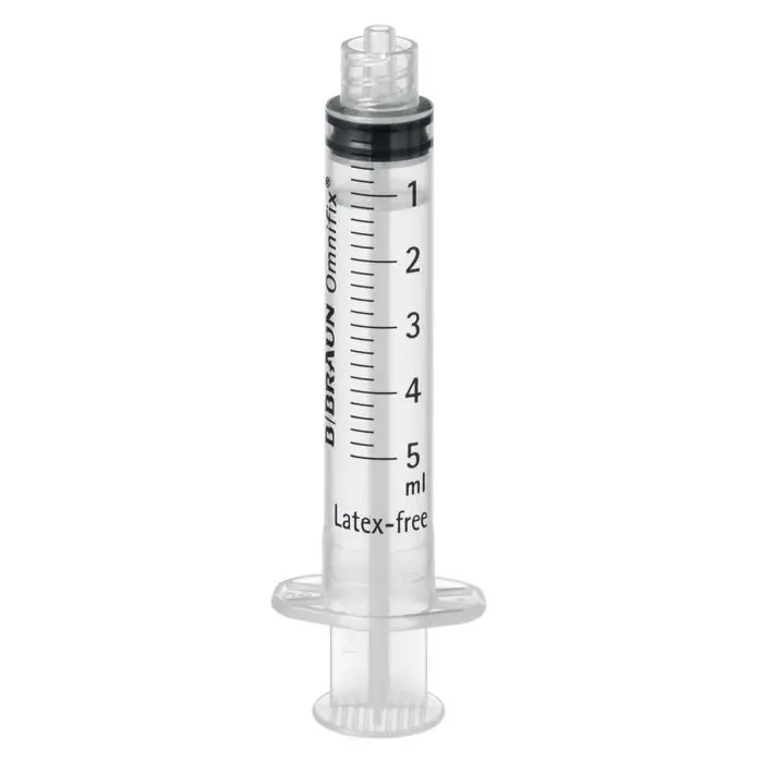 B. Braun Omnifix sprøyte 5 ml luer lock 100 stk