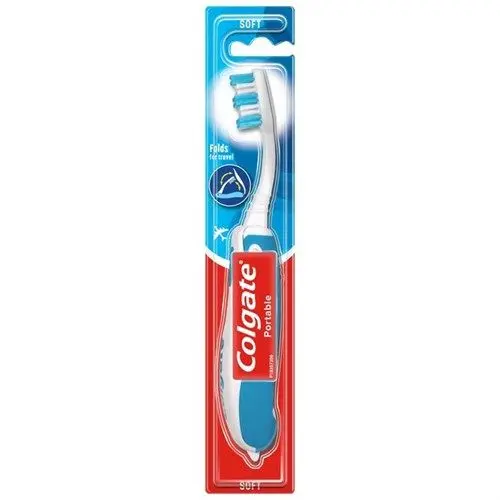 Colgate sammenleggbar reisetannbørste 1 stk