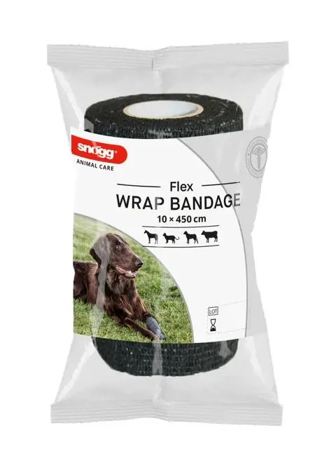 Snøgg Animal Care omslagsbandasje 10 cm x 4,5 m 1 stk