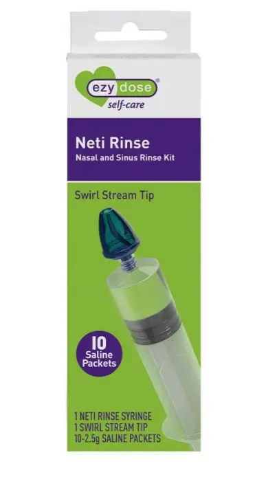 Neti Rinse neseskyllesprøyte med enkeltdoser salt 1 stk