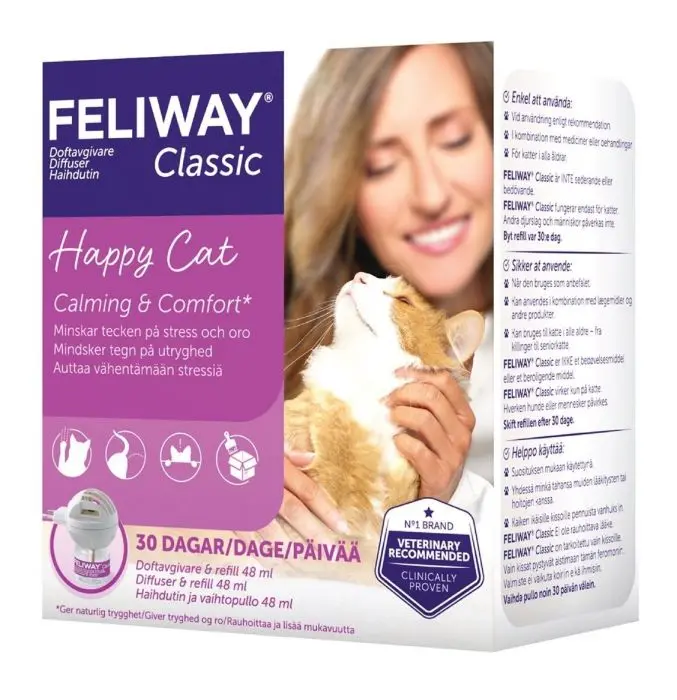 Feliway Classic Diffuser startpakke med refill 1 sett
