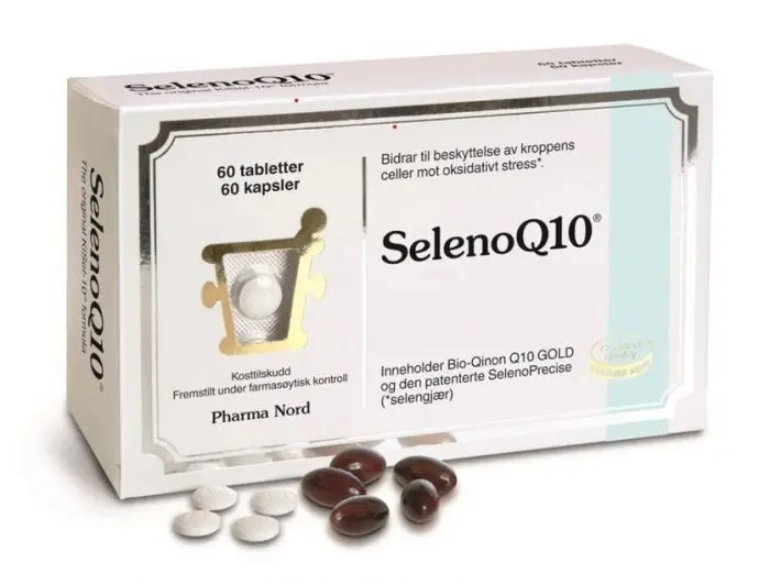 Pharma Nord Seleno Q10 100 mg 60 kapsler + 60 Tabletter