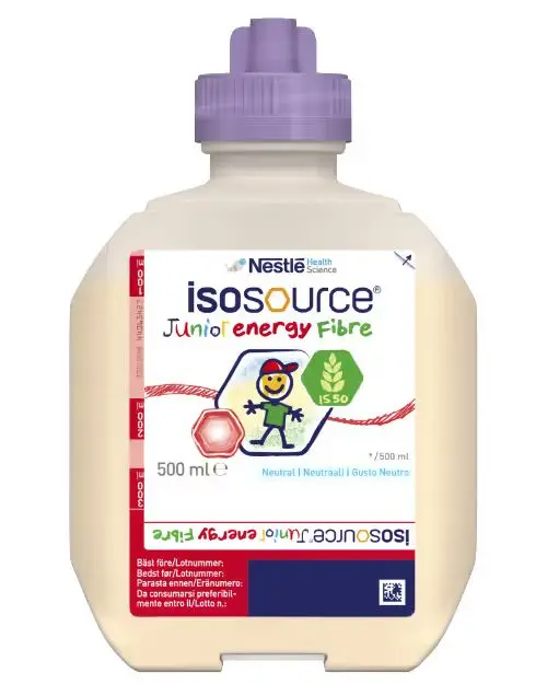 Isosource Jr Energy Fibre 1,5 12x500 ml