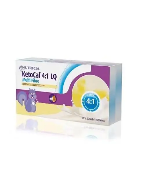 Ketocal 4:1 Lq Vanilje 32x200 ml