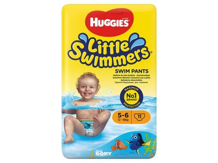 Huggies Little Swimmers 5-6 badebleier 12-18 kg 11 stk