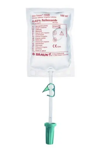 B. Braun Uro-Tainer Polihexanide 0.02 % skyllevæske 10x100 ml