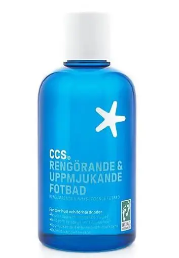 CCS ren og mykgjørende fotbad 250 ml