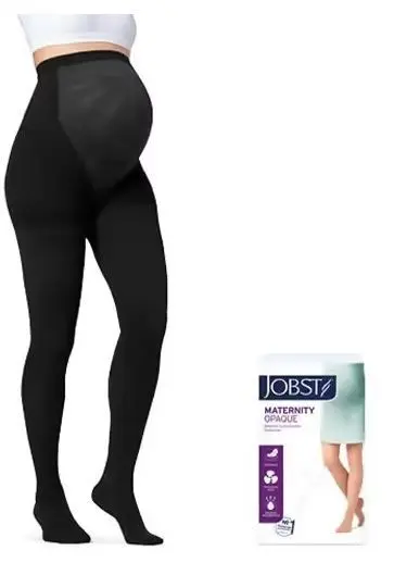 Jobst Maternity Opaque kl1 strømpebukse sort str S 1 stk