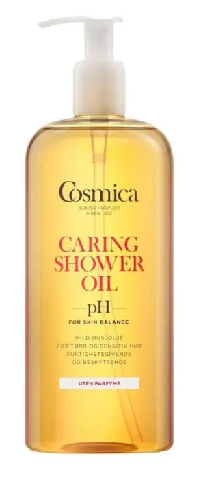 Cosmica Caring Shower Oil Uten Parfyme 400 ml