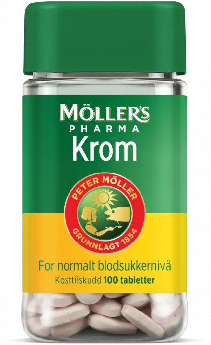 Möller's Pharma Krom 100 stk