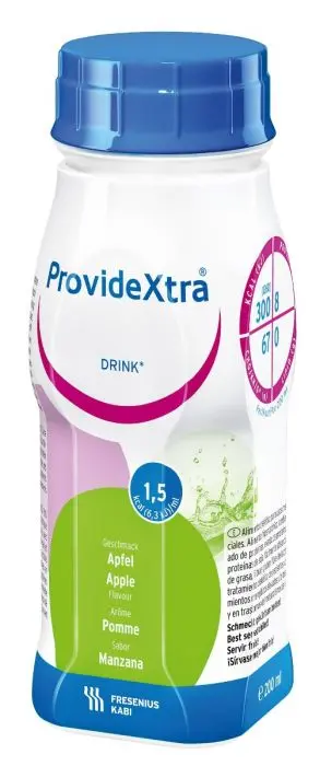 ProvideXtra næringsdrikk eplesmak 4x200 ml