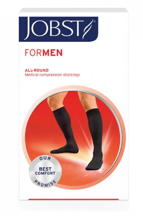 JOBST For Men kompresjonsstrømpe K1 sort S 1 par