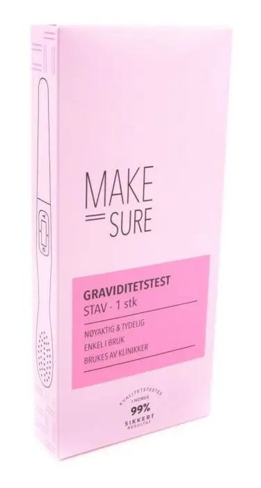 Make Sure Graviditetstest Stav 1 stk