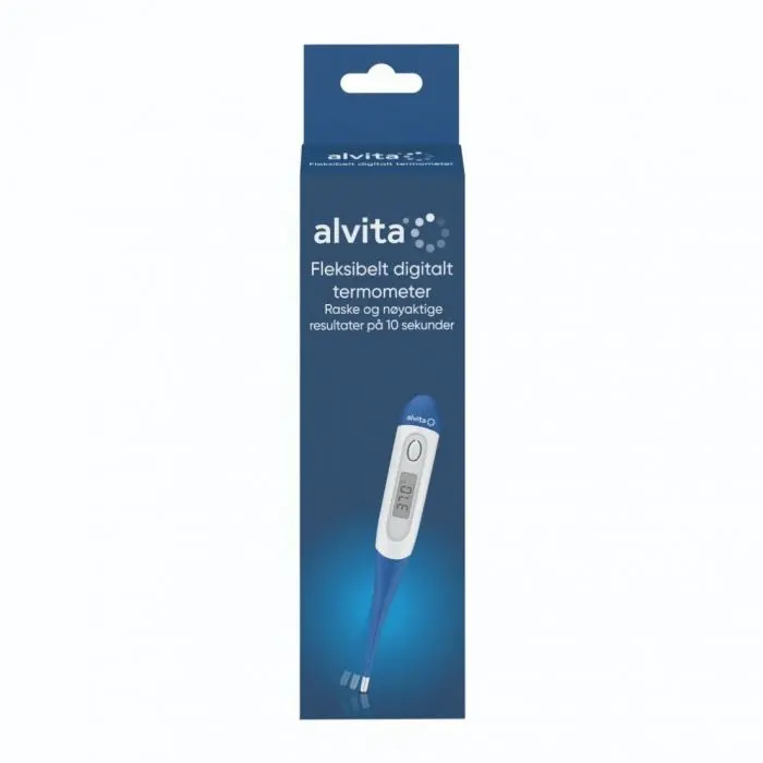 Alvita Fleksibelt Digitalt Termometer 1stk