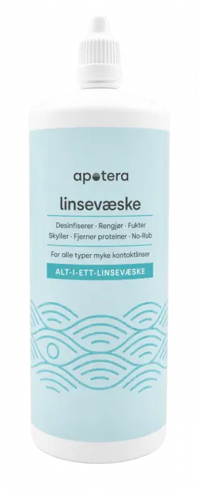 Apotera Linsevæske 360 ml