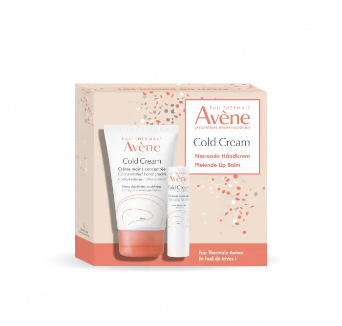 Avène Cold Cream Hand & Lip Gavesett
