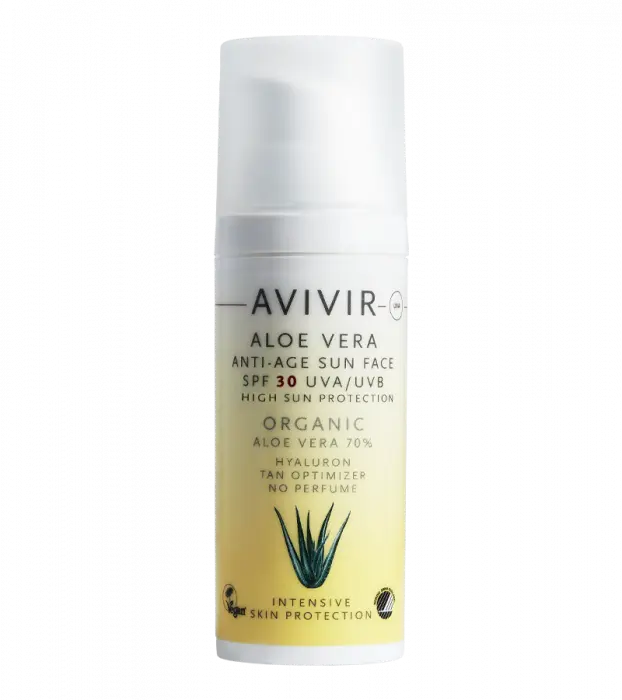 AVIVIR Aloe Vera Anti Age Sun Face SPF 30 50 ml