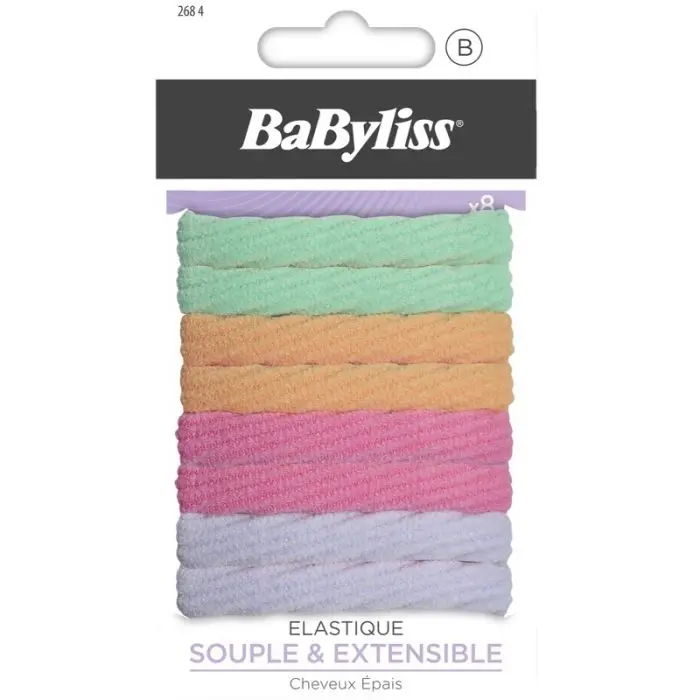 BaByliss hårstrikker tykke 8 stk