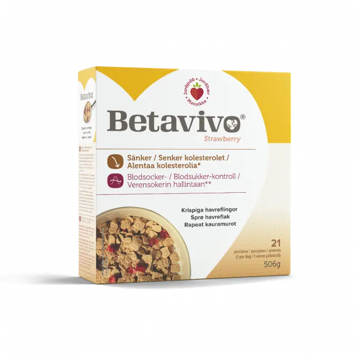 Betavivo havregryn jordbær 506 g