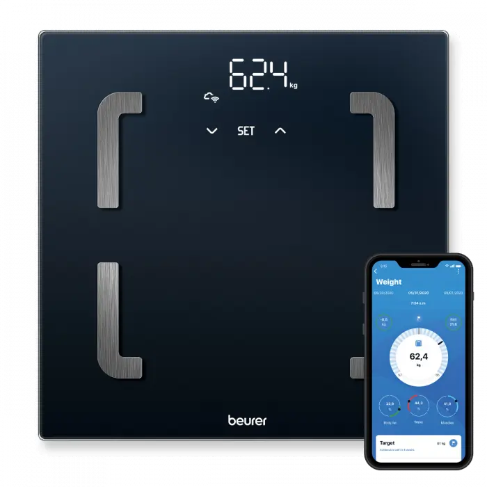 Beurer BF 880 smart personvekt med Wi-Fi