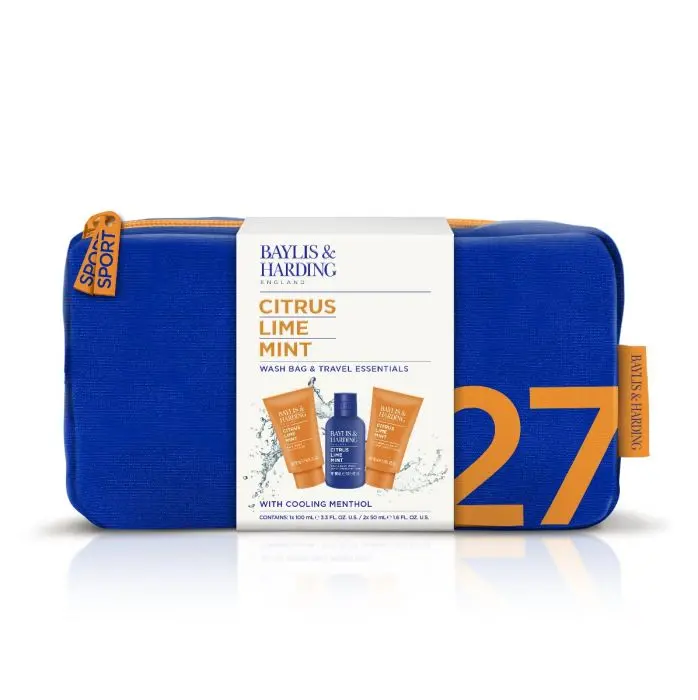 Baylis & Harding Men`s Citrus, Lime & Mint Wash Bag Gift Set