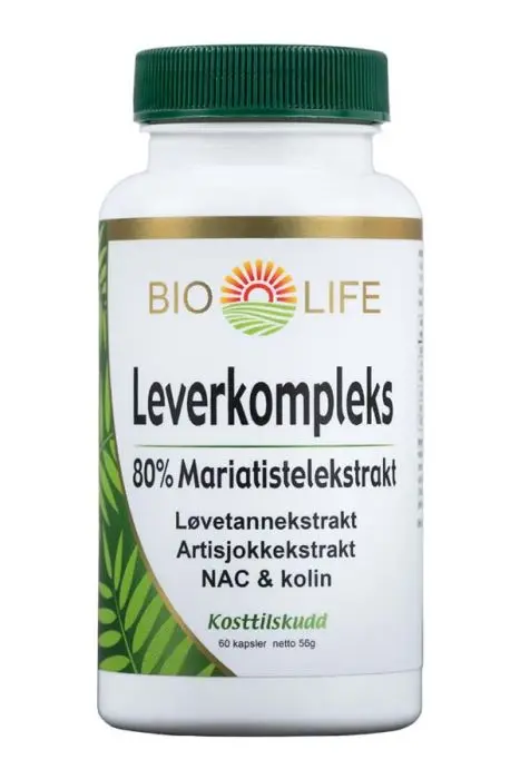 Bio-Life Leverkompleks 60 kapsler