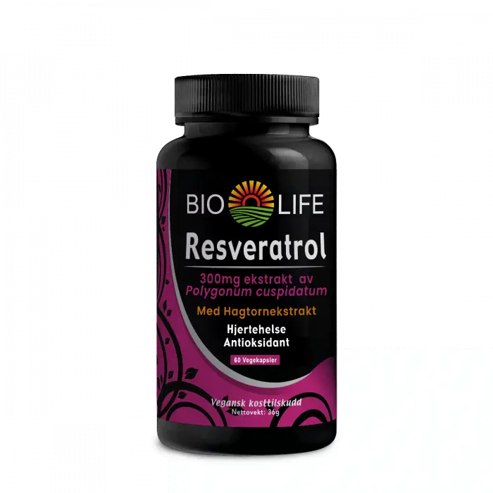 Bio-Life Resveratrol 60 kapsler