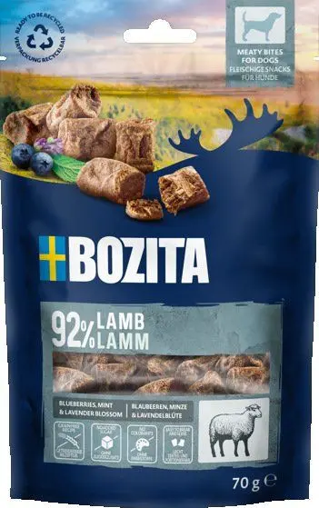 Bozita Snacks Meaty Bites Lam 70 g