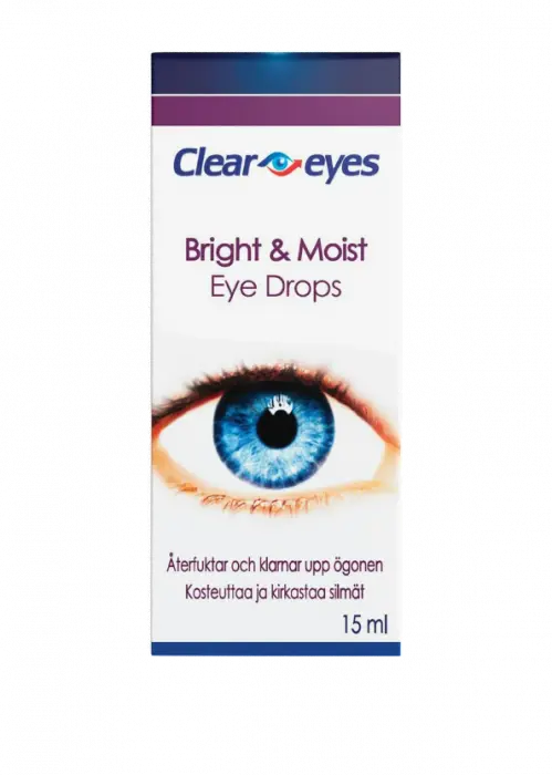 Cleareyes Bright and Moist Øyedråper 15ml