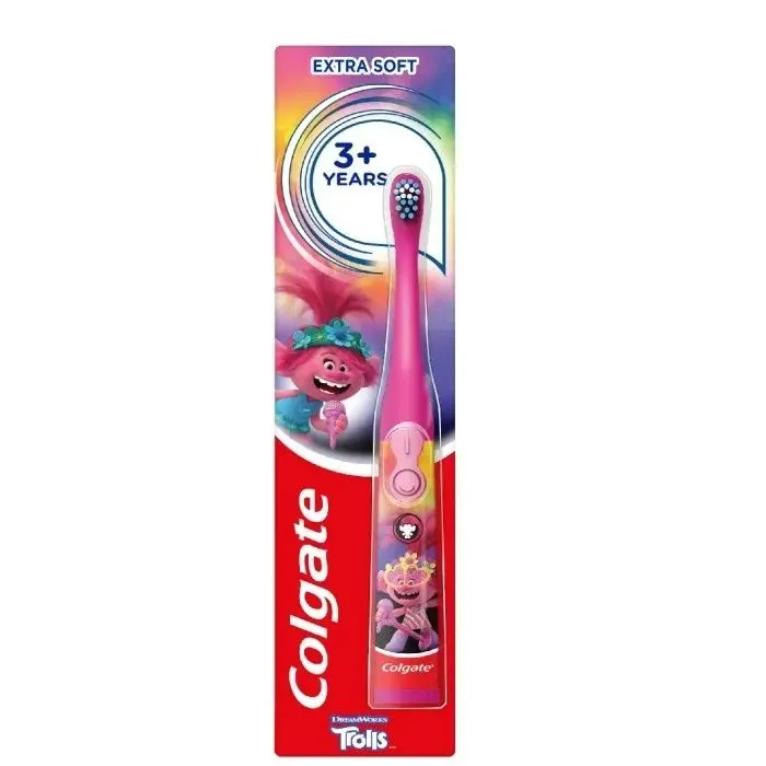 Colgate Batteritannbørste Trolls Extra Soft